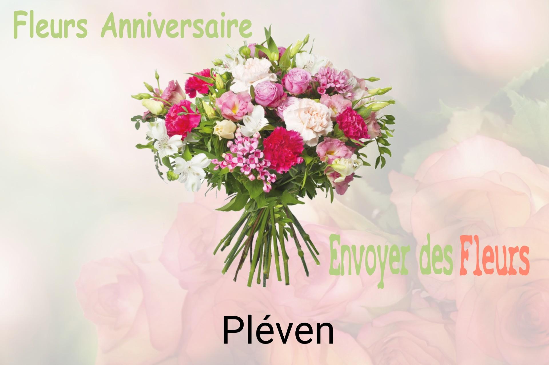 Bouquet de fleurs d’anniversaire livré à Pléven