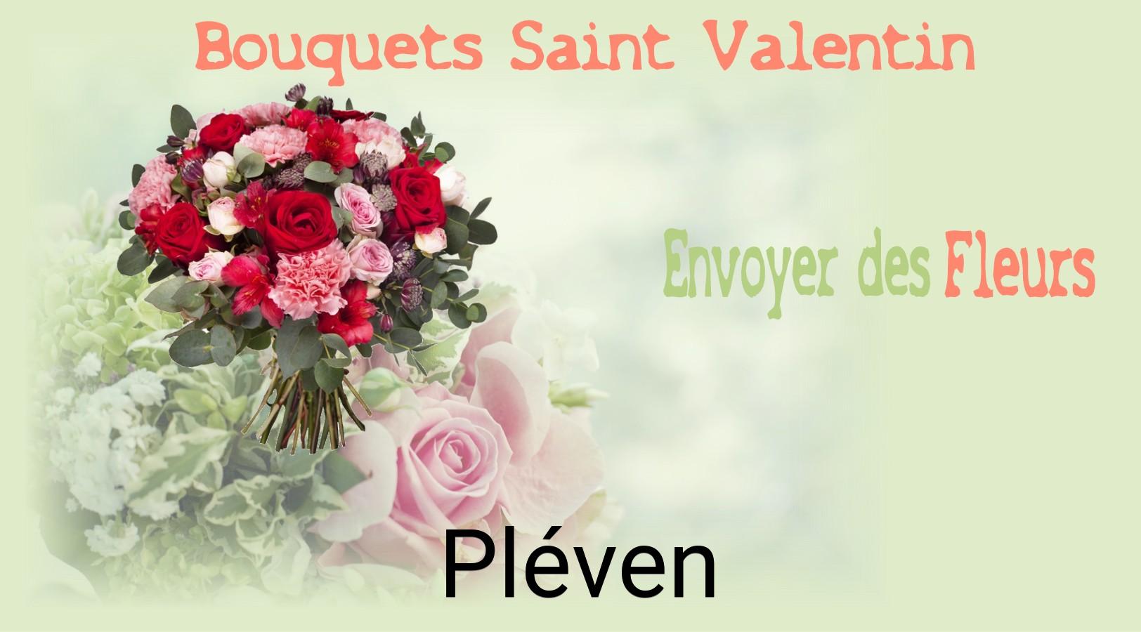 Roses de Saint-Valentin livrées à Pléven